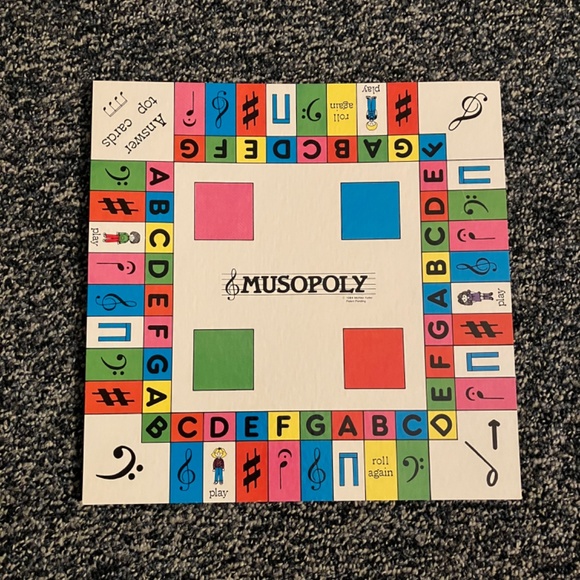 Vintage Music 19’s Musopoly board game by Michiko Yurko, 1984 edition - Picture 4 of 4